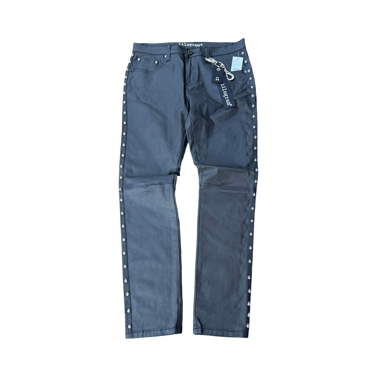 Kilogram Coated Skinny Studs Denim