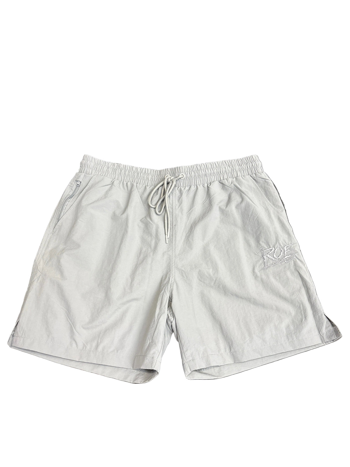 Root Of Evil Nylon Studded Logo Shorts