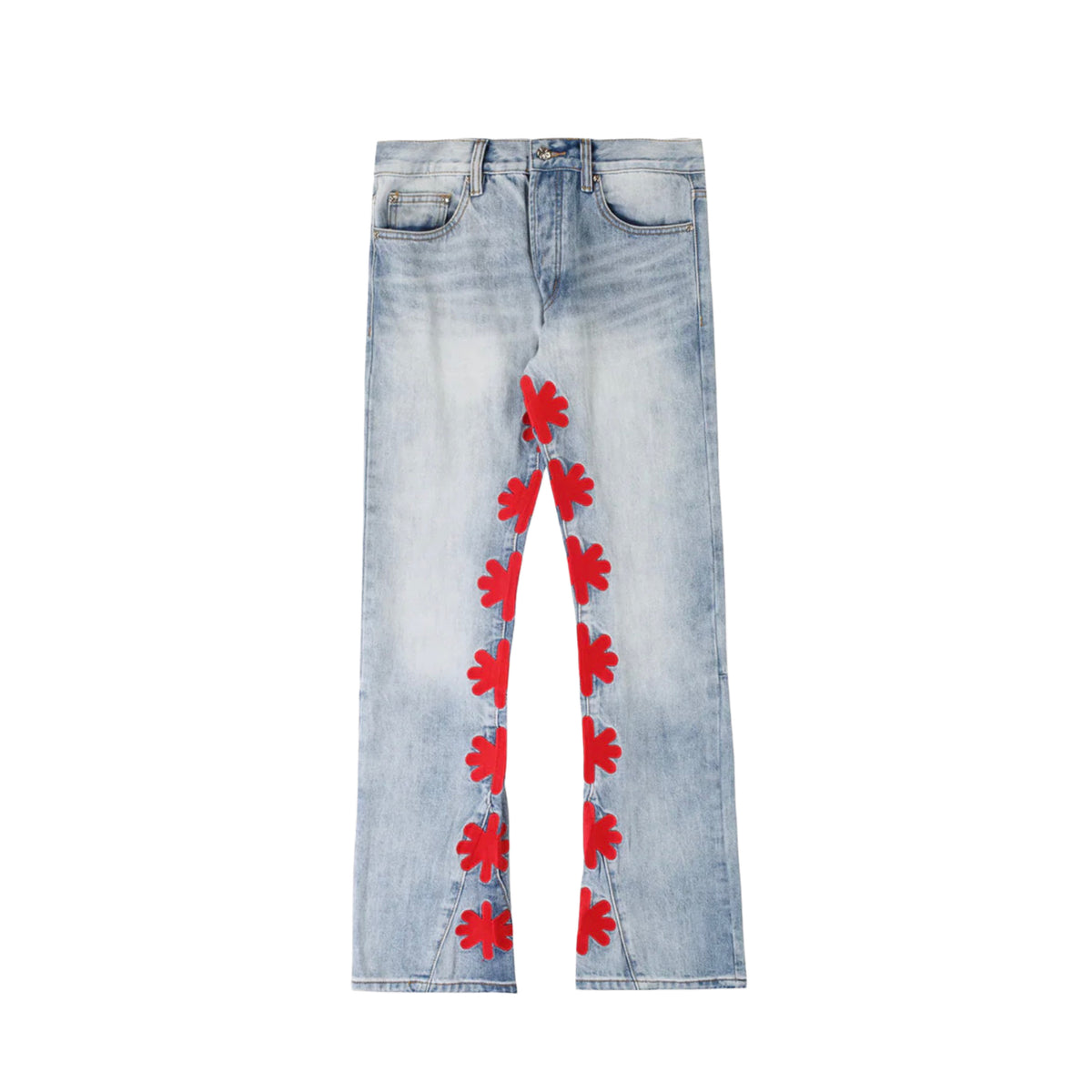 Lost Shdws Red Logo Denim