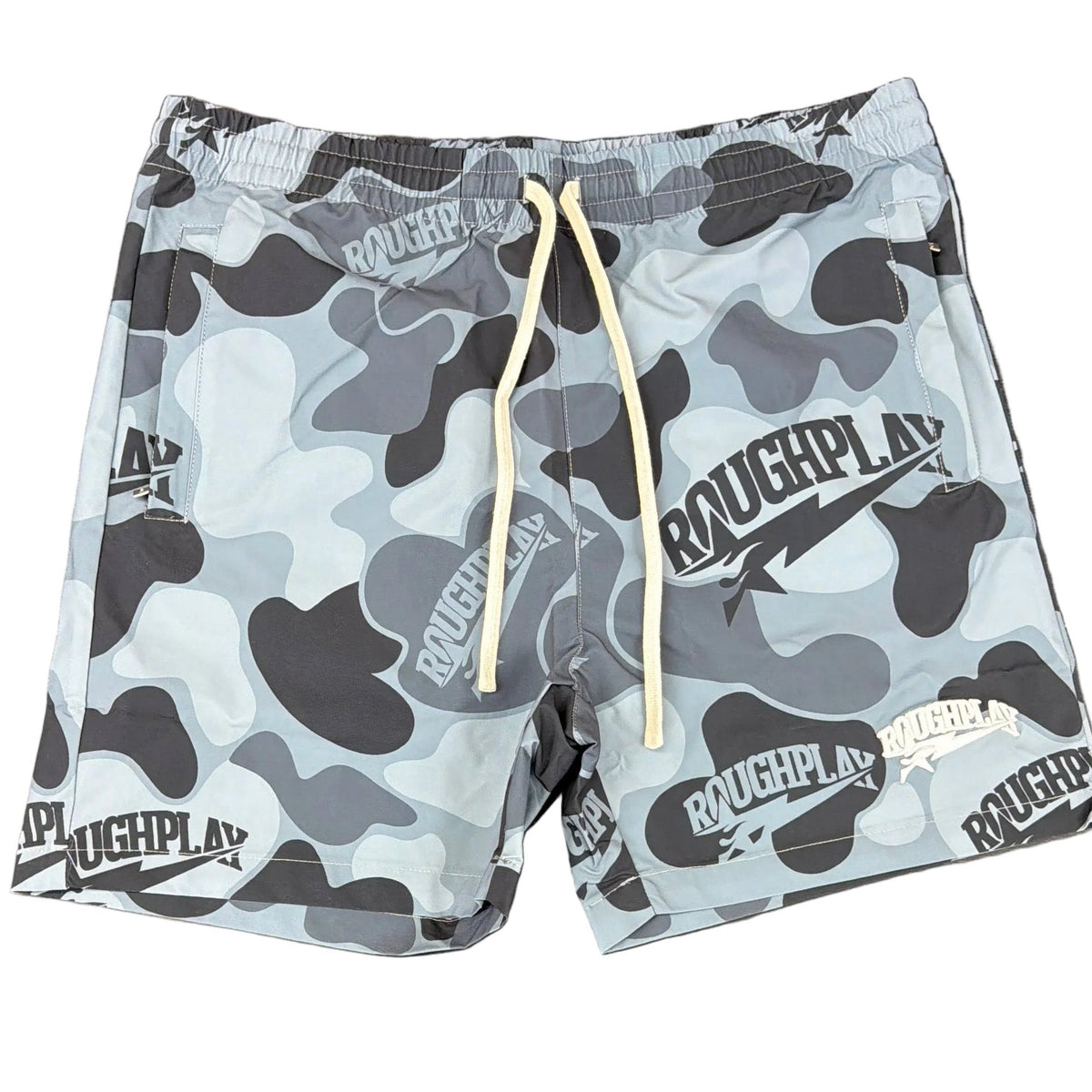 Rough Play Camo Nylon Shorts