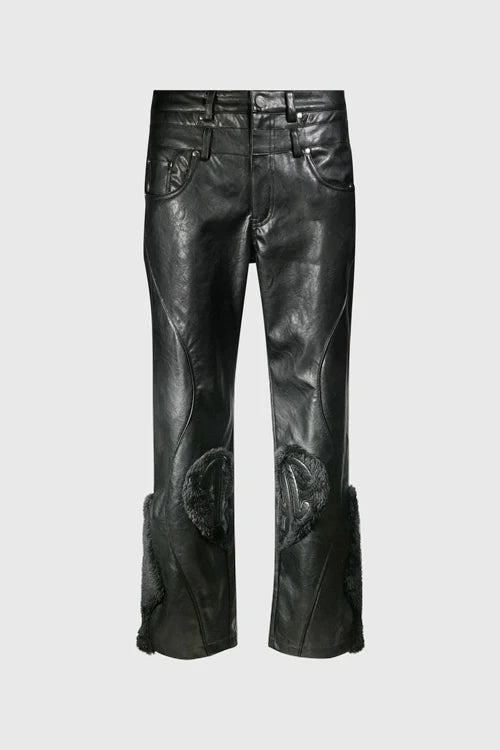 The Hideout Faux Fur Denim