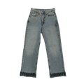 Root Of Evil Black Pin Stich Denim