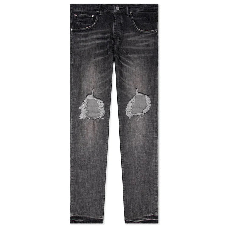 Purple Brand Grey Dirty Blowout Denim