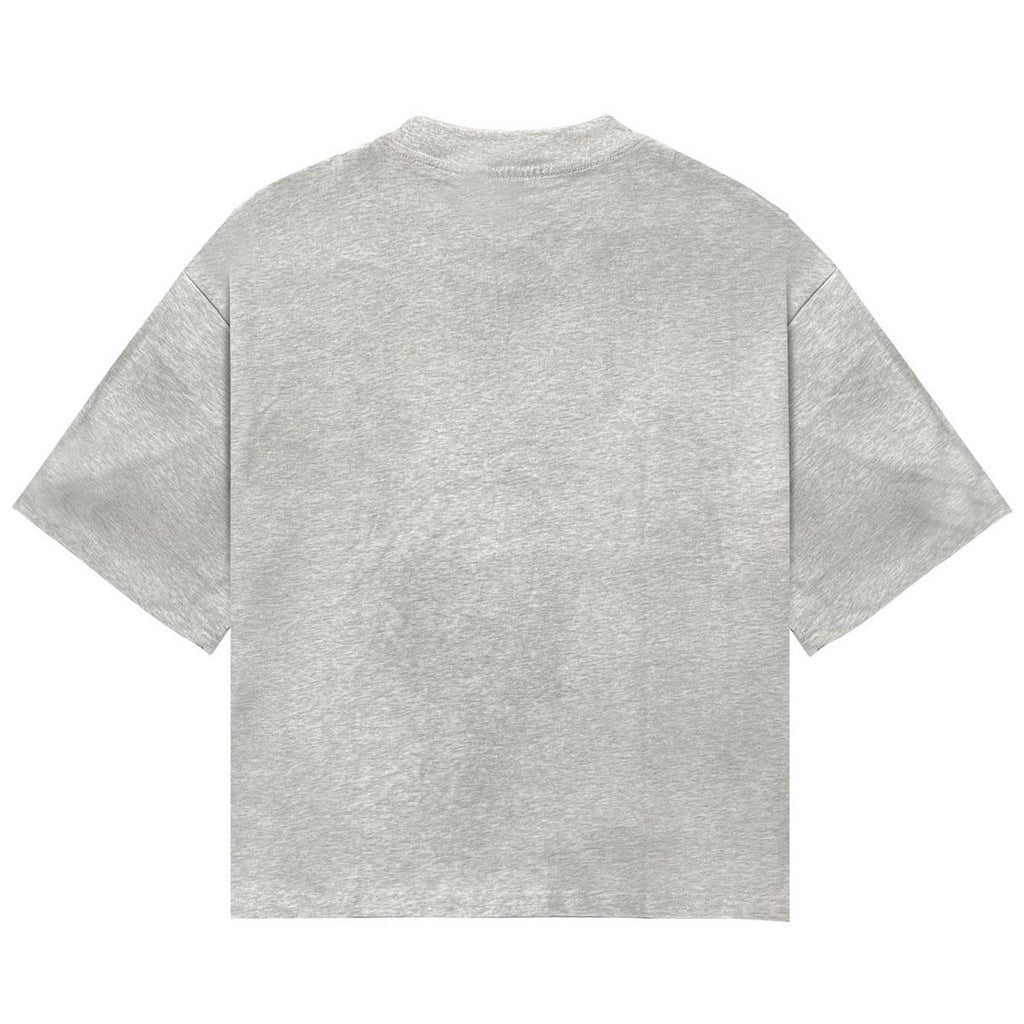 Stile De Amor Grey Colorato Rhinestone T-Shirt