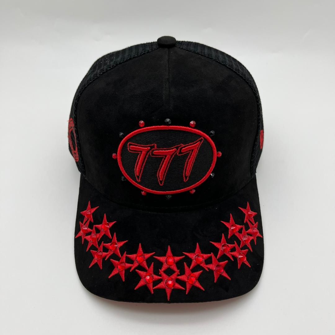 Hudson Suede 777 Diamond Hats